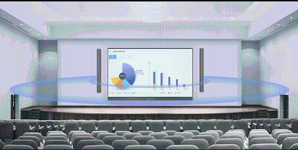 MAXHUB 一体化有源阵列音柱