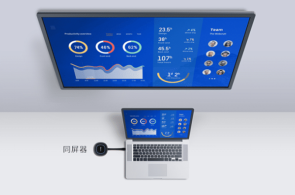 电脑无线投屏