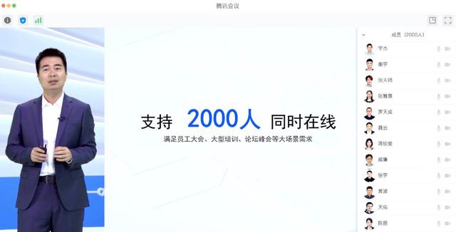 同时2000人在线