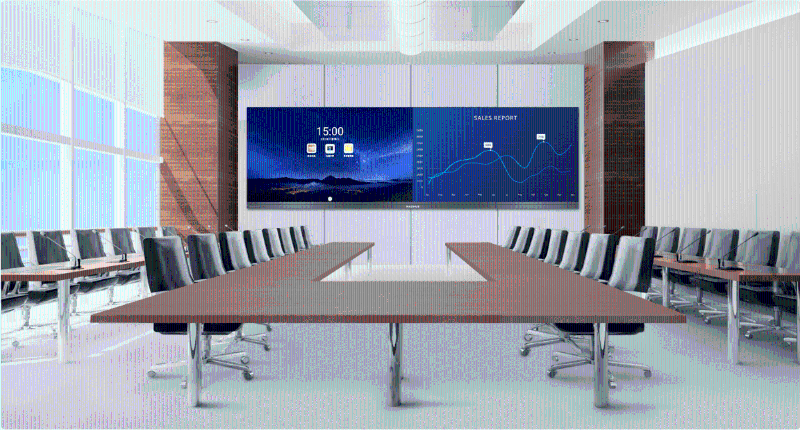 MAXHUB会议室小间距LED一体机显示屏解决方案