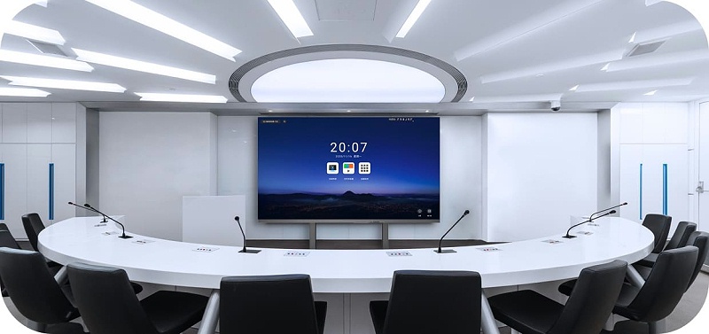 MAXHUB会议室小间距LED一体机显示屏