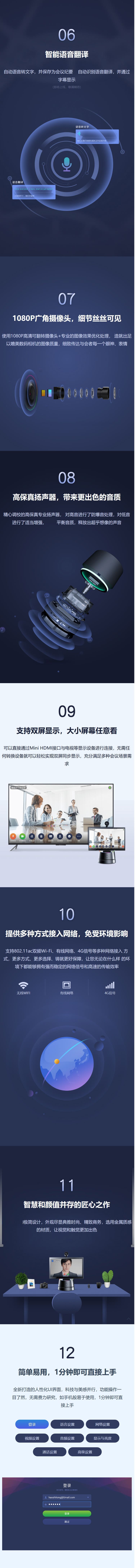 好视通一体化终端MeetingPlus标准版D1标准版