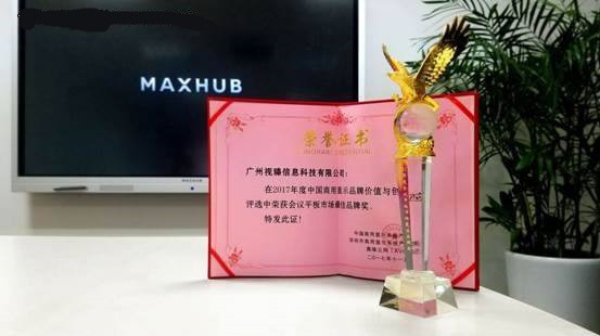 奖项证明实力，MAXHUB获全行业认可