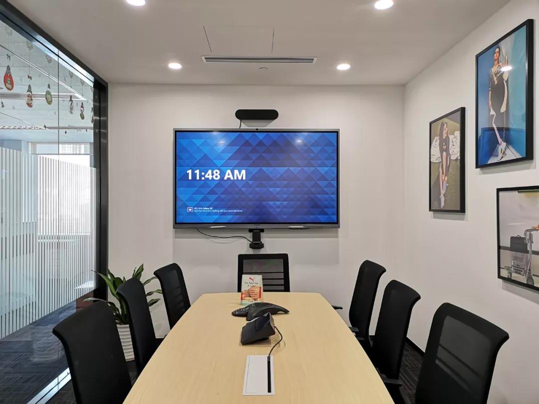 会议室显示设备选什么，齐力得会议平板还是电视机？
