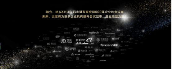 MAXHUB以绝对的优势位居同品类产品中市场份额首位